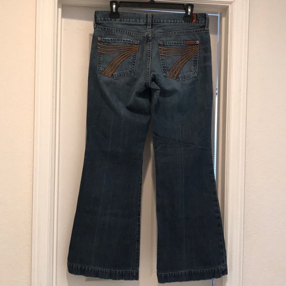 7 for all mankind dojo jeans size 30 EUC - Picture 4 of 8